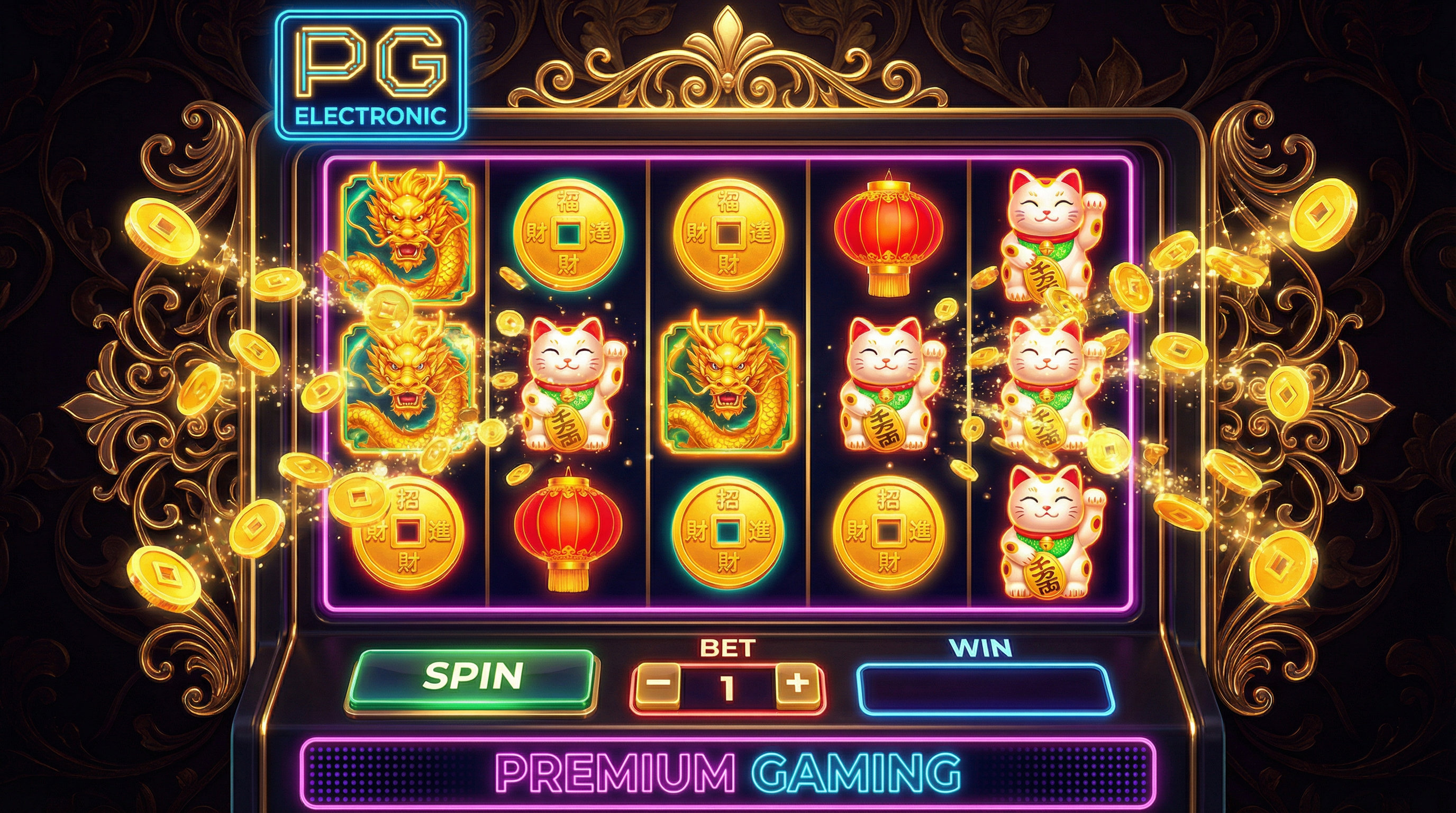 PG电子老虎机游戏界面展示